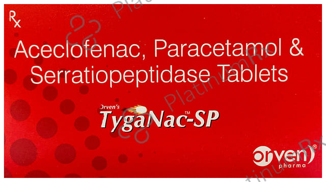Tyganac SP 325/100/15mg Tablet 10s