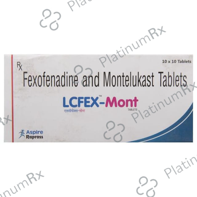 LCFEX Mont 120/10mg Tablet 10s