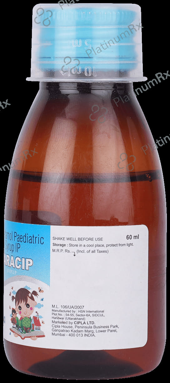 Paracip 125mg Syrup 60ml