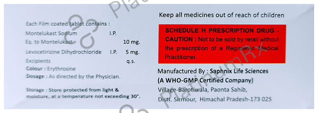 Glenkast LC 5/10mg Tablet 10s