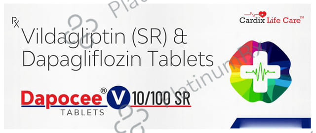 Dapocee V 10mg/100mg Tablet SR