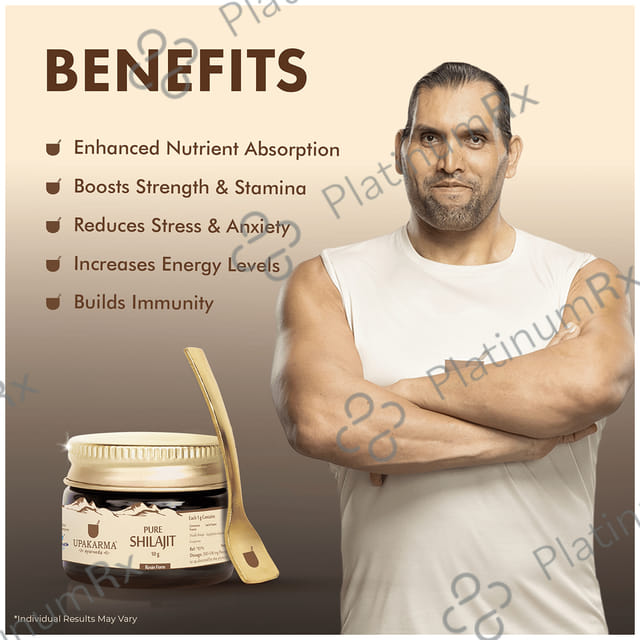 Upakarma Ayurveda Pure Shilajit Resin Form