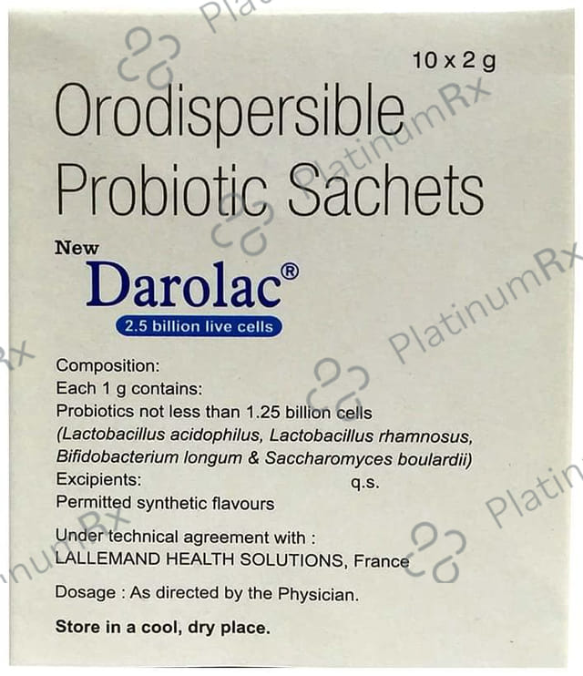 Darolac 2.5B Sachet 2gm