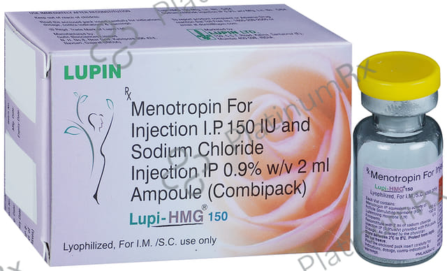 Lupi Hmg 150IU Injection 1s