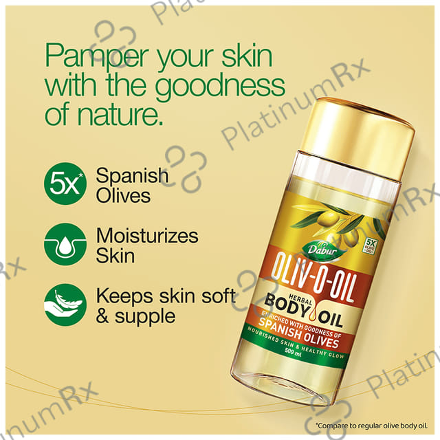 Dabur Oliv-O-Oil Herbal Body Oil 500 Oil