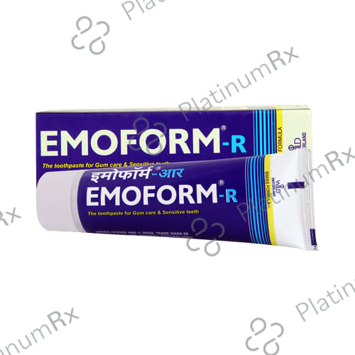 Emoform-R Toothpaste - For Gum Care & Sensitive Teeth 80 Toothpaste