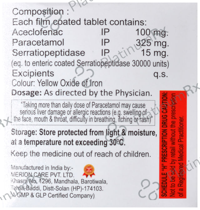 Inflamax SP Tablet 10s