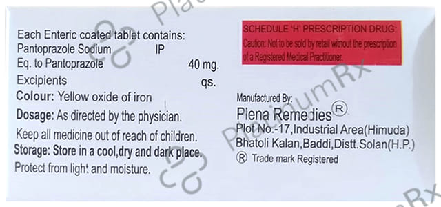 Pantum 40mg Tablet