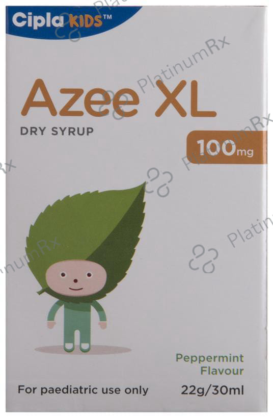 Azee XL 100mg Peppermint Dry Syrup 30ml