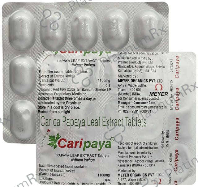 Caripaya Tablet 15s