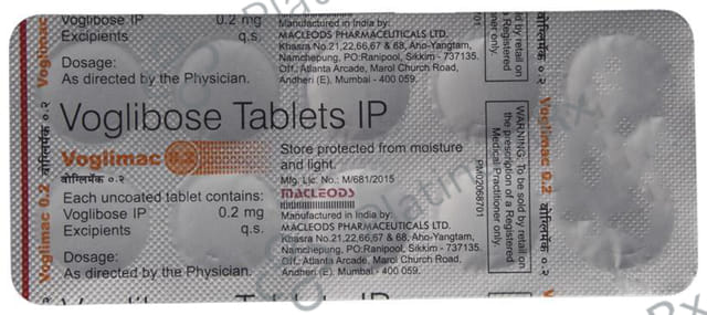Voglimac 0.2mg Tablet 10s