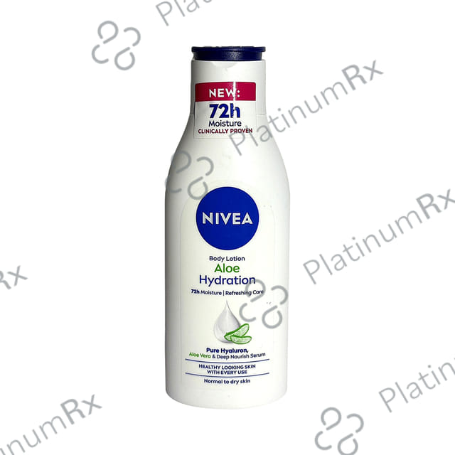 Nivea Aloe Hydration Body Lotion - 5 in 1 Complete Care for All Skin Types 120 ml