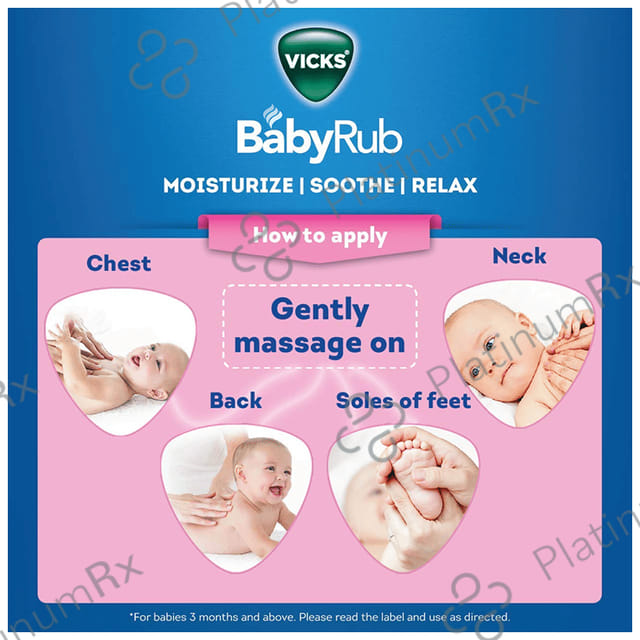 Vicks BabyRub Balm 50ml