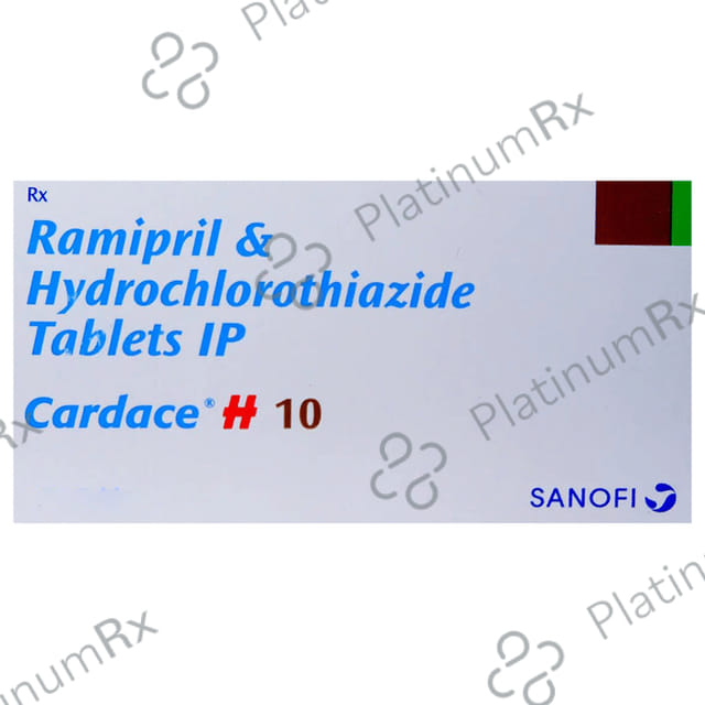 Cardace H 12.5/10mg Tablet 15s