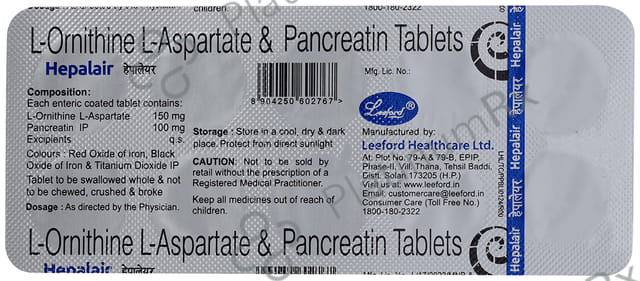 Hepalair 150/100mg Tablet 10s