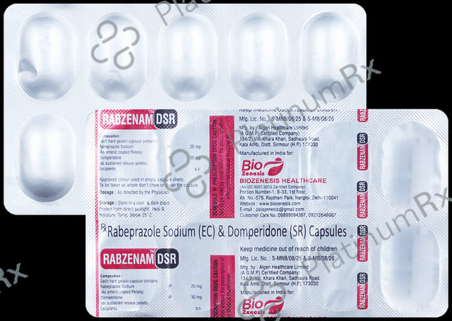 Rabzenam DSR 30mg/20mg Capsule