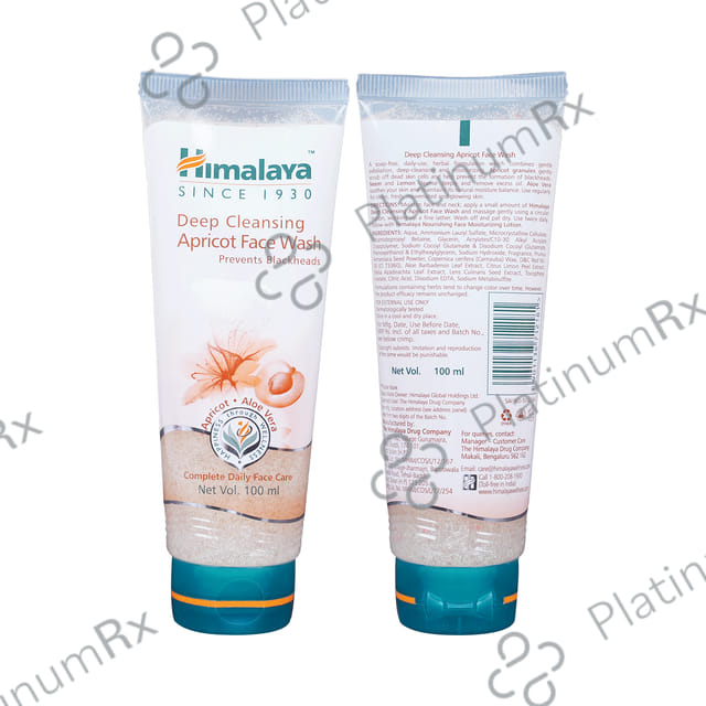 Himalaya Deep Cleansing Apricot Face Wash