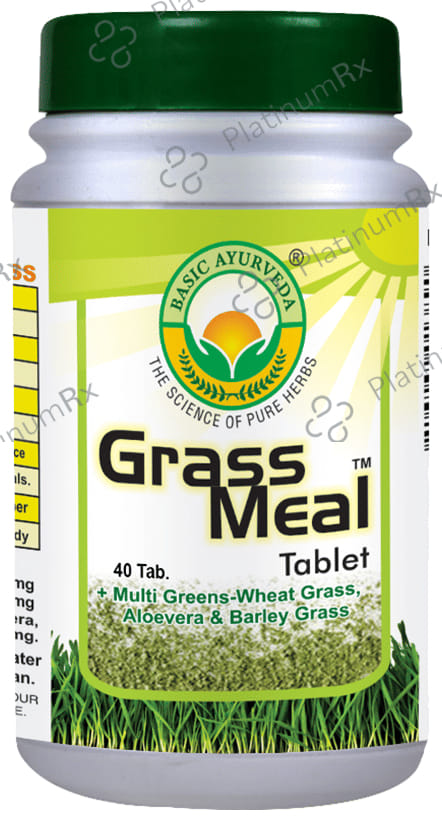 Basic Ayurveda Grass Meal Tablet