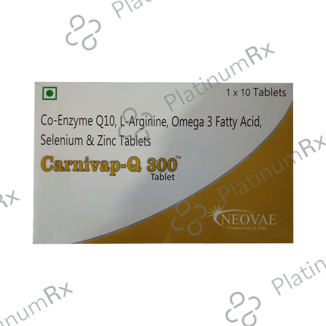 Carnivap Q 300mg Tablet 10s