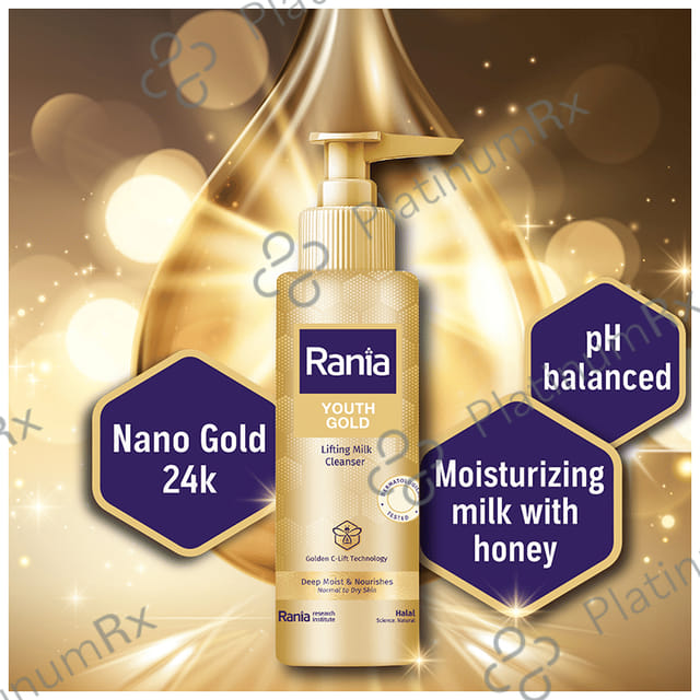 Rania Youth Gold Lifting Milk Cleanser