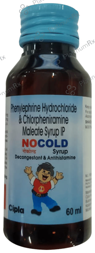 Nocold 2/2mg Syrup 60ml