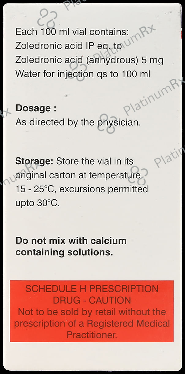 Natzold 5mg Infusion 100ml