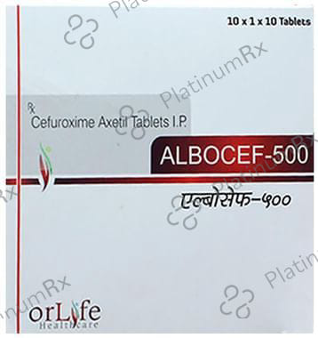 Albocef 500mg Tablet 10s