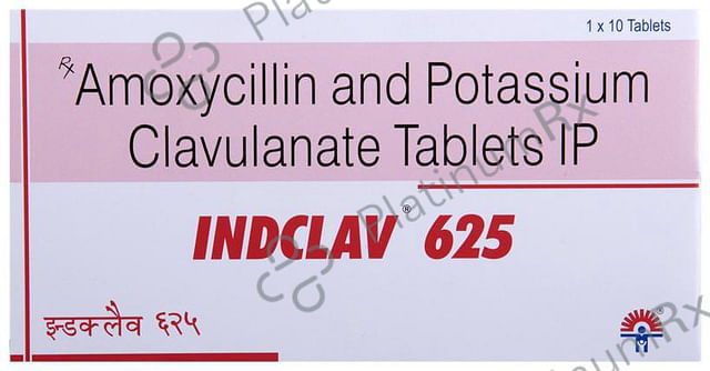 Indclav 625mg Tablet 10s