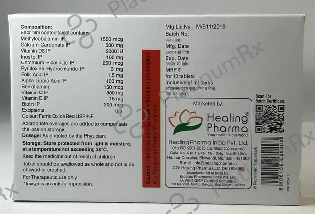 Mecobrook Forte Tablet 10s