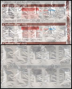 Cloflow Plus 75 mg/75 mg Capsule