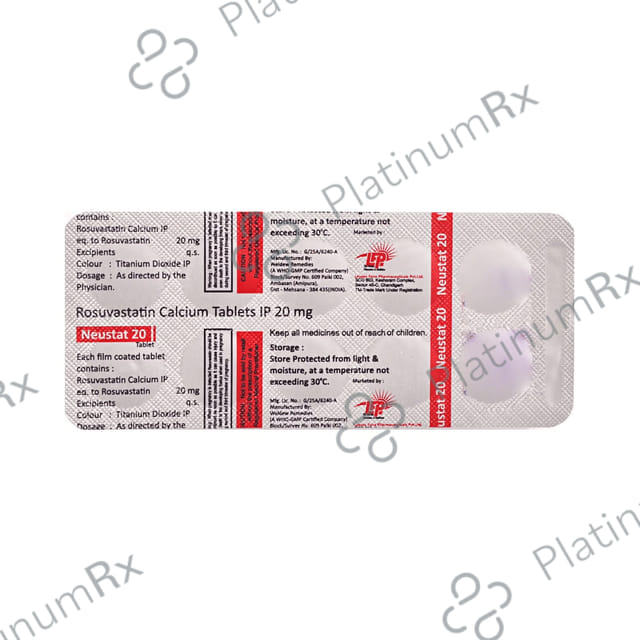 Neustat 20mg Tablet 10s