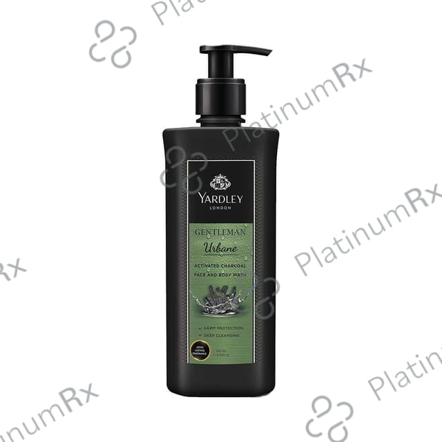 Yardley London Gentleman Urbane Activated Charcoal Face and Body Wash