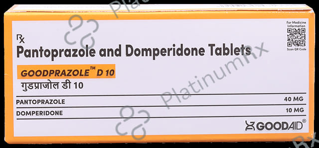 Goodprazole D 10/40mg Tablet 10s