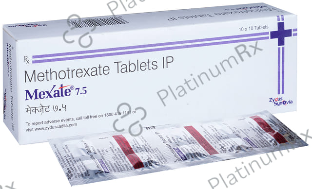Mexate 7.5mg Tablet 10s