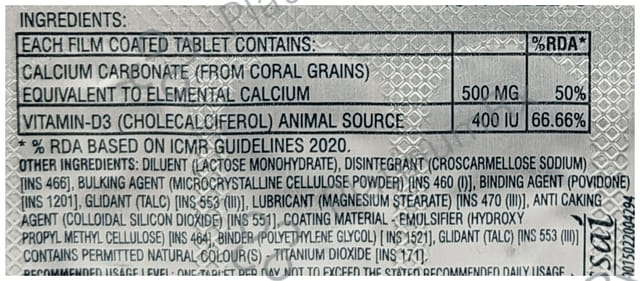 Corcium D3 Tablet 15s