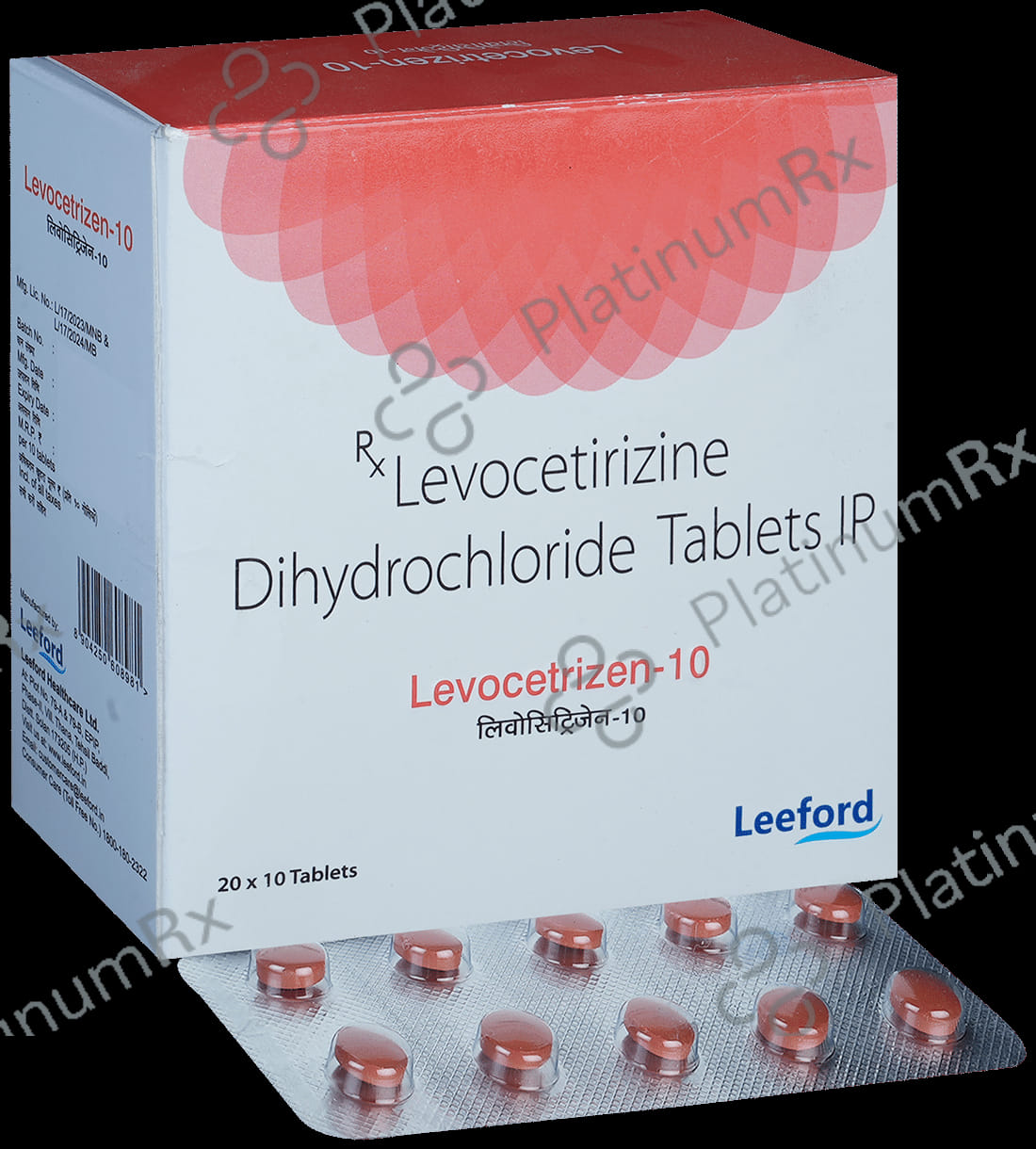 Levocetrizen 10mg Tablet 10s