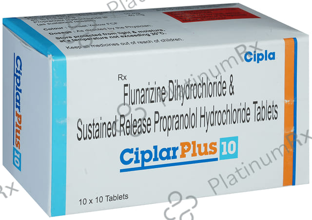 Ciplar Plus 40/10mg Tablet SR 10s