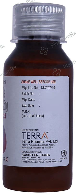 Paratee 125 Oral Suspension 60ml