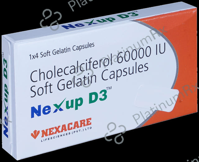 Nexup D3 Soft Gelatin Capsule