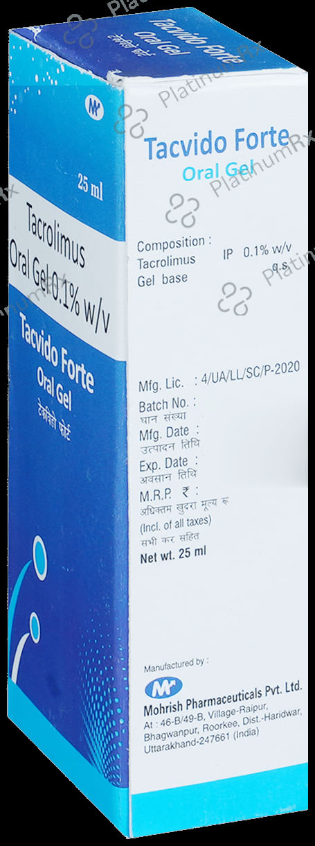 Tacvido Forte Oral Gel