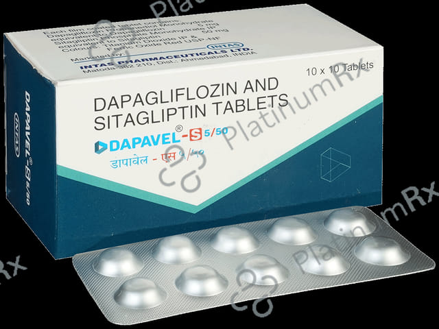 Dapavel S 5/50mg Tablet 10s