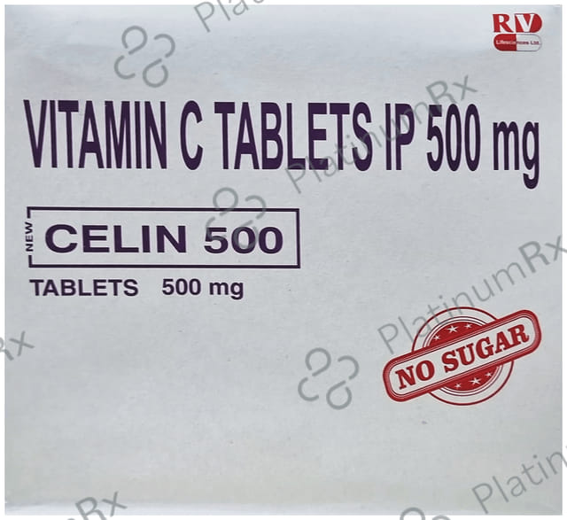 New Celin 500mg Tablet 25s