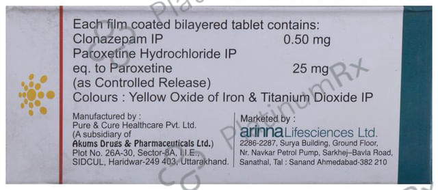 Patroxta Plus 25 Tablet CR