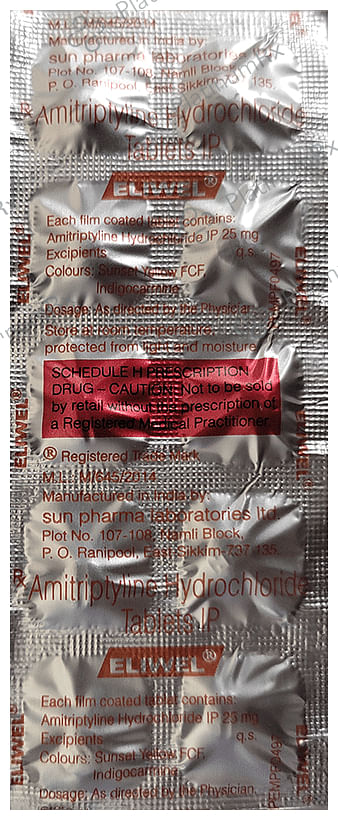 Eliwel 25mg Tablet 10s