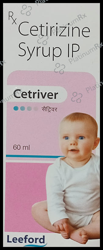 Cetriver 5mg Syrup 60ml