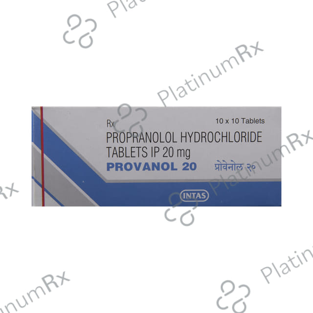 Provanol 20mg Tablet 10s