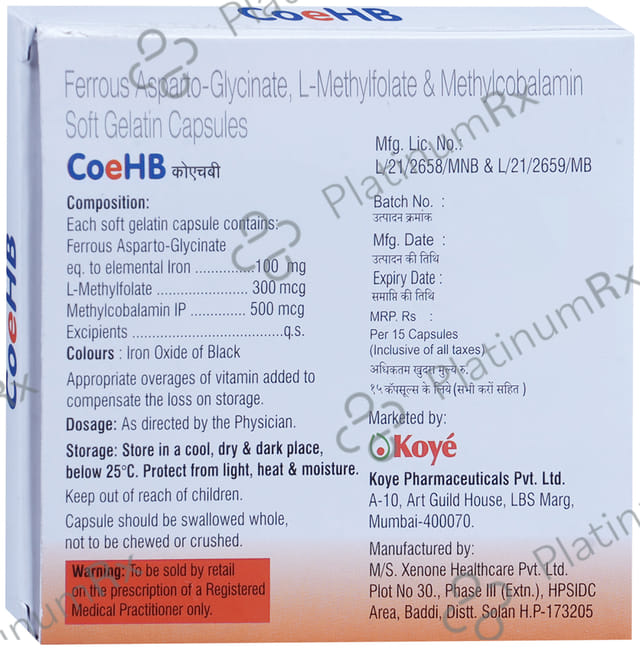 CoeHB Capsule 15s