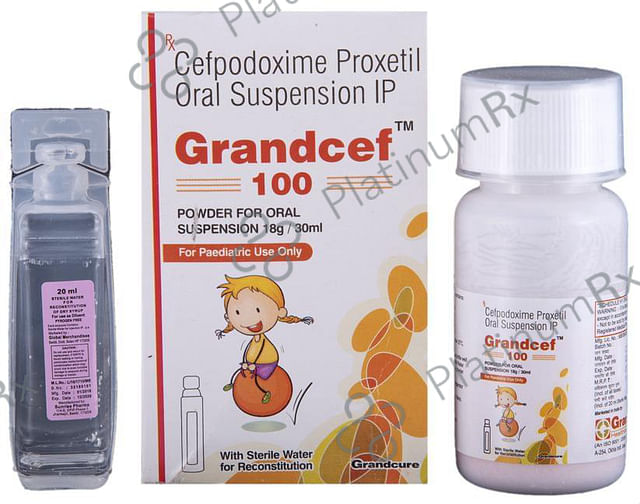 Grandcef 100 Oral Suspension
