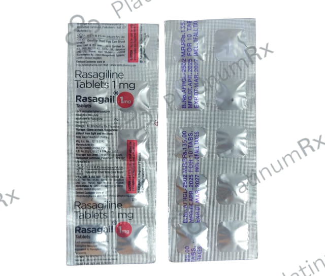 Rasagail 1mg Tablet 10s