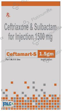 Ceftamart T 281.25mg Injection